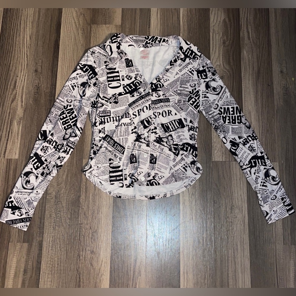 New Print 70’s style shirt